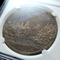 ドイツ 1779KR ターラー 銀貨 ニュルンベルク 都市景観 AU58