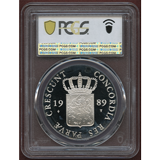 オランダ 1989年 デュカトン 銀貨 PCGS PR67DCAM