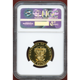 パナマ 1976年 100バルボア金貨 バルボア生誕500年記念 NGC MS70