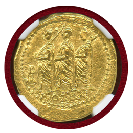 トラキア 紀元前54年以降 ステーター金貨 Coson NGC MS 4/5 4/5