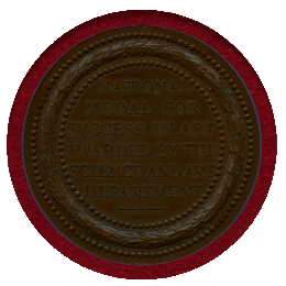 イギリス 1856年 ヴィクトリア女王 W.Wyon作 アート勲章 銅メダル NGC MS64BN