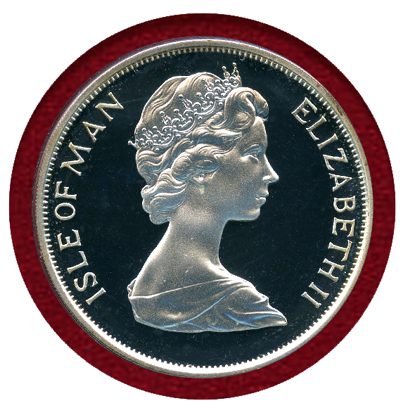 JCC | ジャパンコインキャビネット / 英領マン島 1977年 クラウン銀貨 