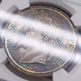 フランス 1870年 5フラン銀貨 PROOF ナポレオン3世 月桂冠 NGC PF62