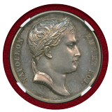 【SOLD】フランス 1805年 ナポレオン1世 戦勝記念銀メダル NGC MS61
