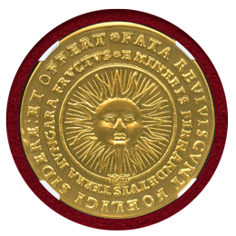 ハンガリー 1648(2022) 5ダカット 金貨 リストライク フェルディナンドⅢ MS68