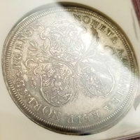 【SOLD】ドイツ ニュルンベルク 1658年 ターラー 銀貨 都市景観 NGC MS63