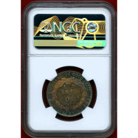 【SOLD】仏領インドシナ 1936年 50セント 銀貨 自由の女神 NGC MS62