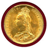 オーストラリア 1890S ソブリン 金貨 ヴィクトリア ジュビリーヘッド MS63