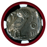 【SOLD】古代ギリシャ アッティカ アテネ 440-404BC 4ドラクマ 銀貨 Ch AU