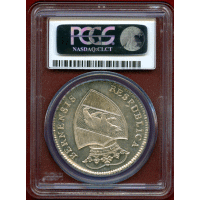 スイス ベルン 1795年 ターラー 銀貨 騎士立像 PCGS MS62