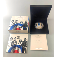 イギリス 2021年 2ポンド 銀貨 プルーフ The Who