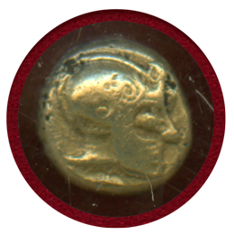 イオニア 紀元前625-522年 1/24ステーター 銀貨 NGC Ch VF