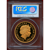 イギリス 2006年 5ポンド 金貨 エリザベス2世 PCGS PR69DCAM