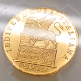 イタリア ベニス 1848年 20リレ 金貨 ヴェネツィアの獅子 PCGS MS64