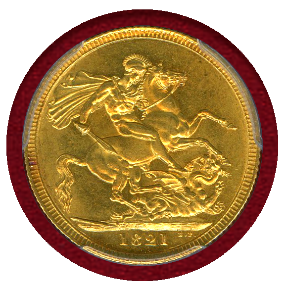 JCC | ジャパンコインキャビネット / イギリス 1821年 ソブリン 金貨 