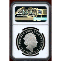 【SOLD】イギリス 2019年 ￡5 銀貨 ヴィクトリア生誕200年 NGC PF70UC FR