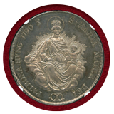 ハンガリー 1790A ターラー銀貨 聖母マリアとキリスト(マドンナ) NGC MS63