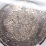 ハンガリー 1790A ターラー銀貨 聖母マリアとキリスト(マドンナ) NGC MS63