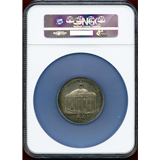 オランダ共和国 1736年 銀メダル 新プロテスタント教会建設記念 MS61