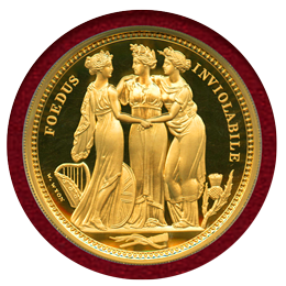 イギリス 2020年 500ポンド(5oz) 金貨 スリーグレイセス NGC PF70UC