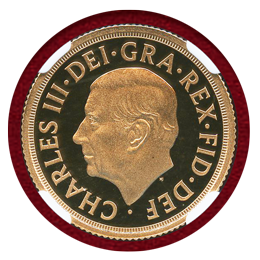 イギリス 2022年 ソブリン 金貨 エリザベス女王メモリアル NGC PF70UC