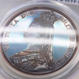イギリス 1887年 クラウン銀貨 ヴィクトリア ジュビリー PCGS PR62CAM