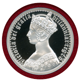イギリス 2021年 5ポンド(2oz) 銀貨 プルーフ ゴシッククラウン 肖像