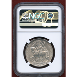 ドイツ ザクセン 1871B ターラー銀貨 Victory ヨハン王 NGC MS62