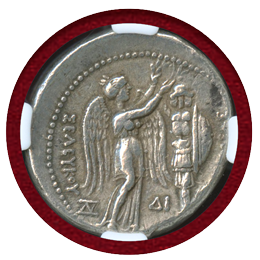 【SOLD】セレウコス朝 紀元前312-281年 テトラドラクマ銀貨 セレウコス1世 Ch XF