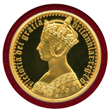 イギリス 2021年 200ポンド(2oz) 金貨 プルーフ ゴシッククラウン 肖像