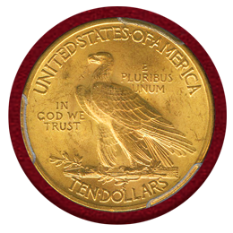 アメリカ 1932年 $10 金貨 インディアンヘッド PCGS MS64