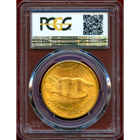 アメリカ 1924年 20ドル 金貨 セントゴーデンス PCGS MS65+