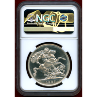 【SOLD】イギリス 1887年 クラウン銀貨 ヴィクトリア ジュビリー NGC PF64CAMEO