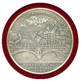 ドイツ ニュルンベルク 1978年 銀メダル リストライク カール橋完成250周年記念 マット