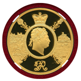 イギリス 2020年 200ポンド 金貨 ジョージ3世没後200年記念 NGC PF70UC FDI