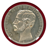ドイツ シャウムブルク=リッペ侯国 1865年 ターラー銀貨 NGC MS61