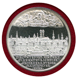 ドイツ ミュンヘン 1986(1624)年 復刻銀メダル 都市景観