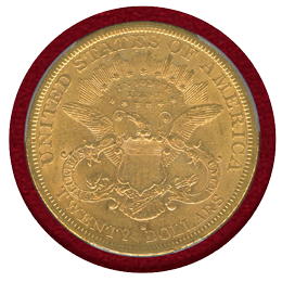 アメリカ 1878S 20ドル 金貨 リバティヘッド PCGS AU55