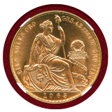 ペルー 1965年 100ソル 金貨 女神座像 NGC MS65