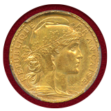 フランス 1912年 20フラン 金貨 マリアンヌ PCGS AU58