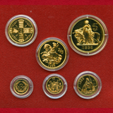 イギリス (1936) リストライク パターン銀貨 6枚セット エドワード8世