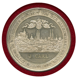 ドイツ ニュルンベルク 1896年 銅メダル 都市景観 ビール連盟25周年記念