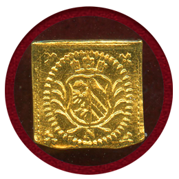 ドイツ 1700N 1/8 ラムダカット 金貨 神の子羊 クリッペ NGC MS64