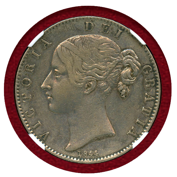 JCC | ジャパンコインキャビネット / イギリス 1844年 クラウン銀貨