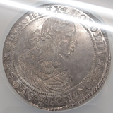 神聖ローマ帝国 ハンガリー 1659年 ターラー銀貨 レオポルト1世 NGC MS63