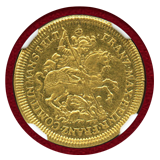 ドイツ マンスフェルト-ボルンステッド 1687年 ダカット金貨 NGC MS60