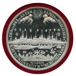 ドイツ リューベック 1976 バンクポルトガルーザー 銀メダル リストライク SP67