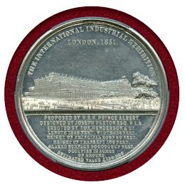 【SOLD】イギリス 1851年 WMメダル ロンドン万国博覧会記念 ヴィクトリア SP62