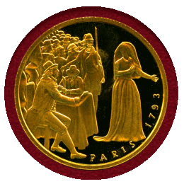 オーストリア 1997年 1000シリング 金貨 マリーアントワネット
