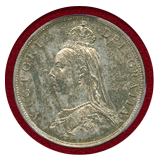 【SOLD】イギリス 1887年 フローリン 銀貨 ヴィクトリア ジュビリーヘッド MS62